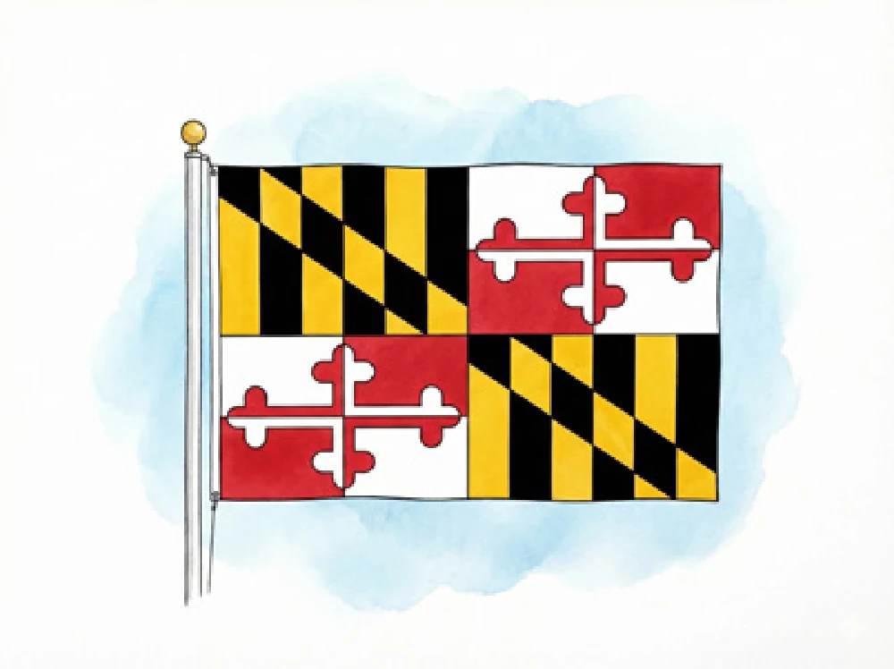 Maryland state flag