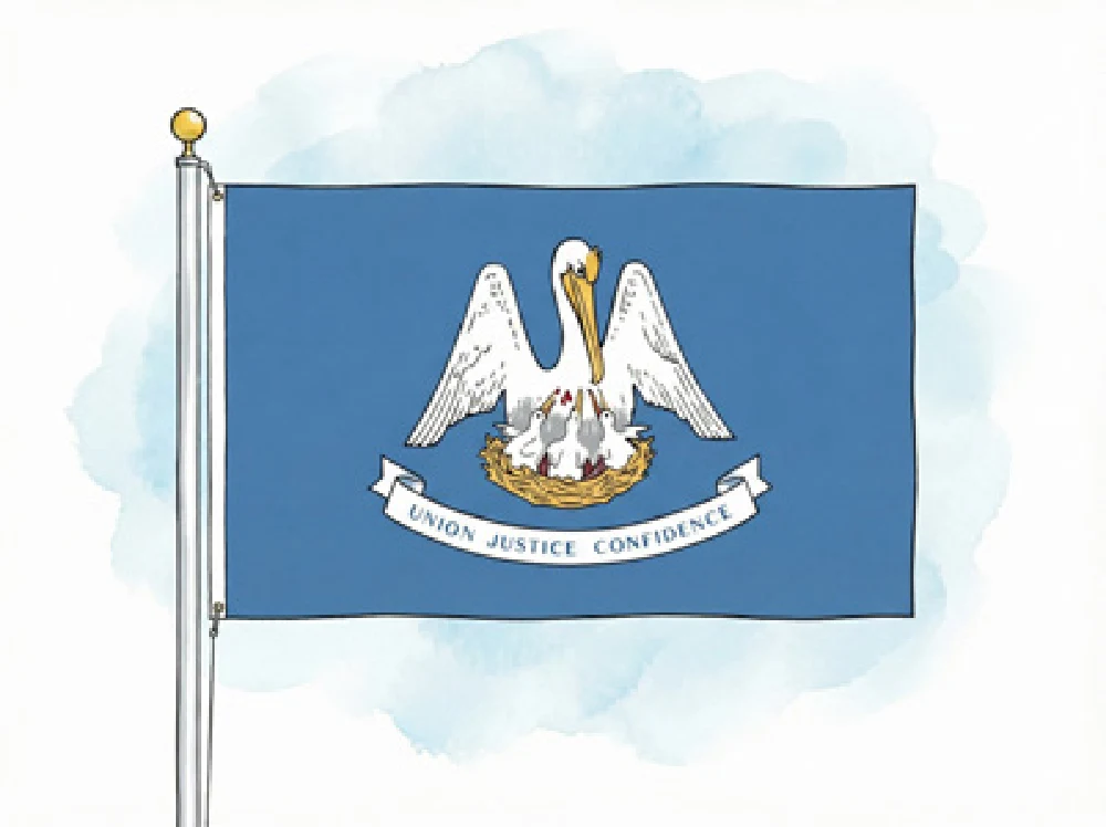 Louisiana state flag
