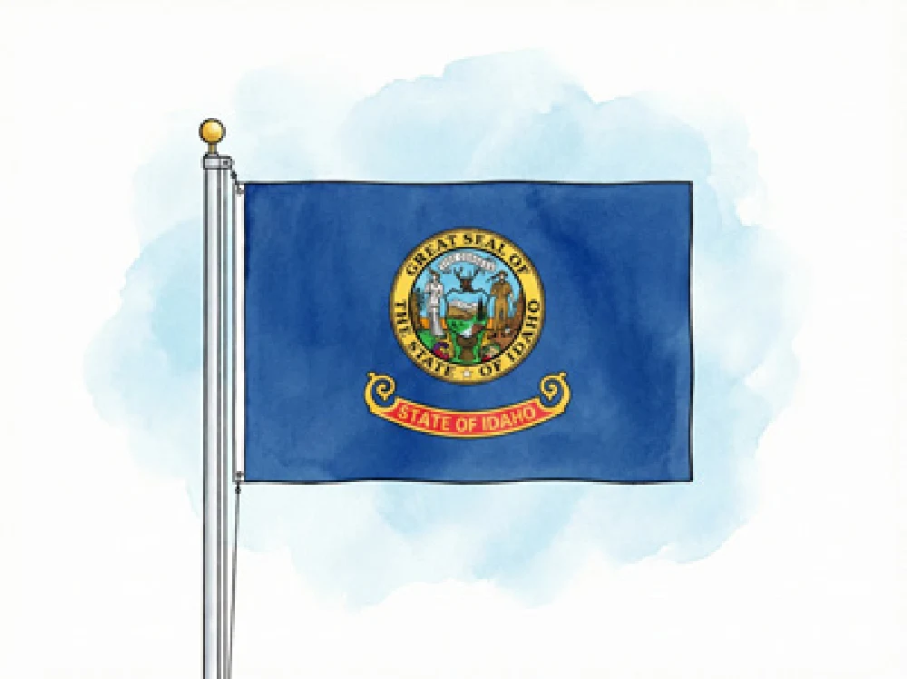 Idaho state flag