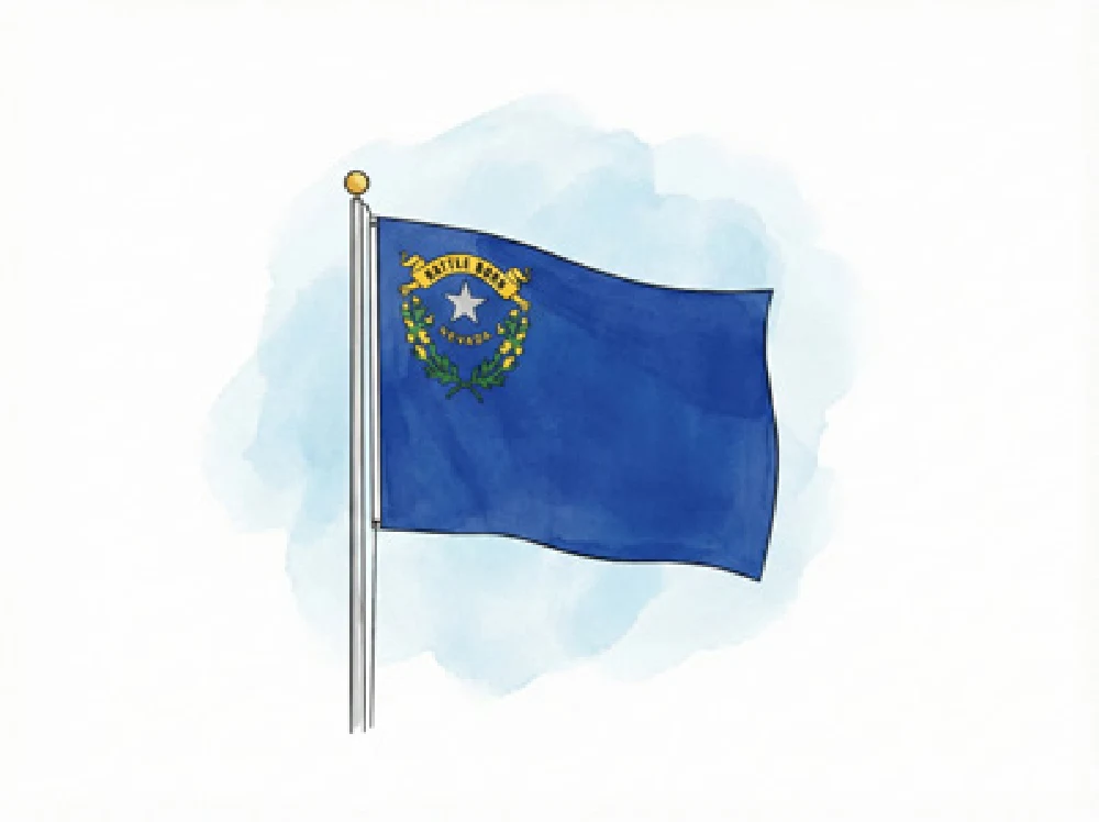 Nevada state flag