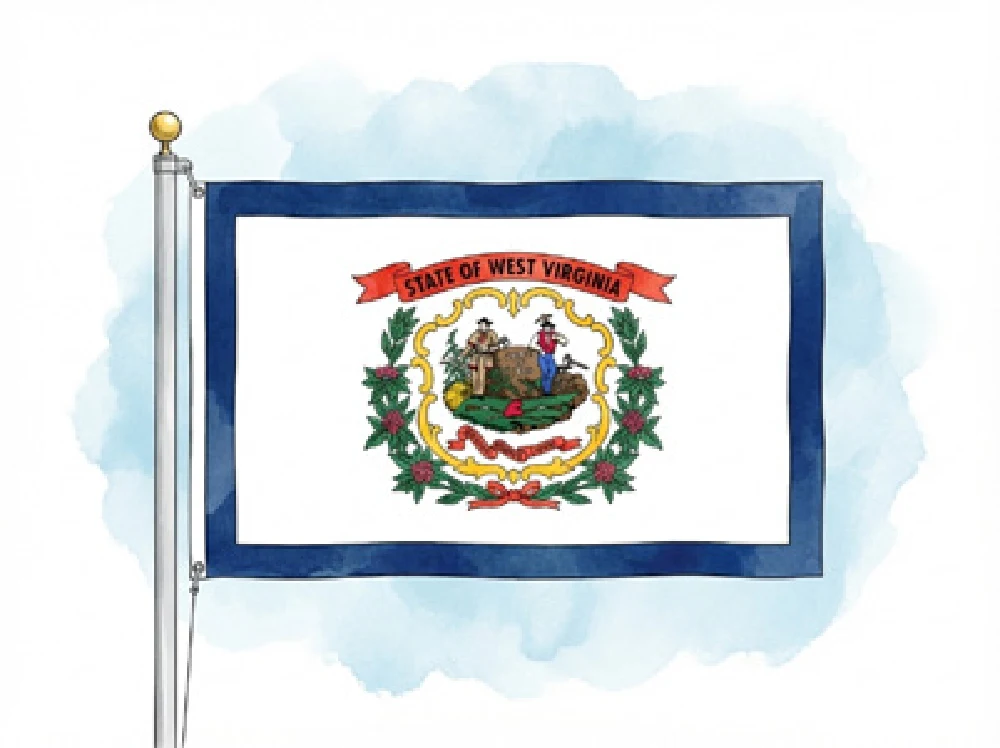 West Virginia state flag