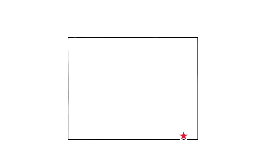 Map of Wyoming locating Cheyenne