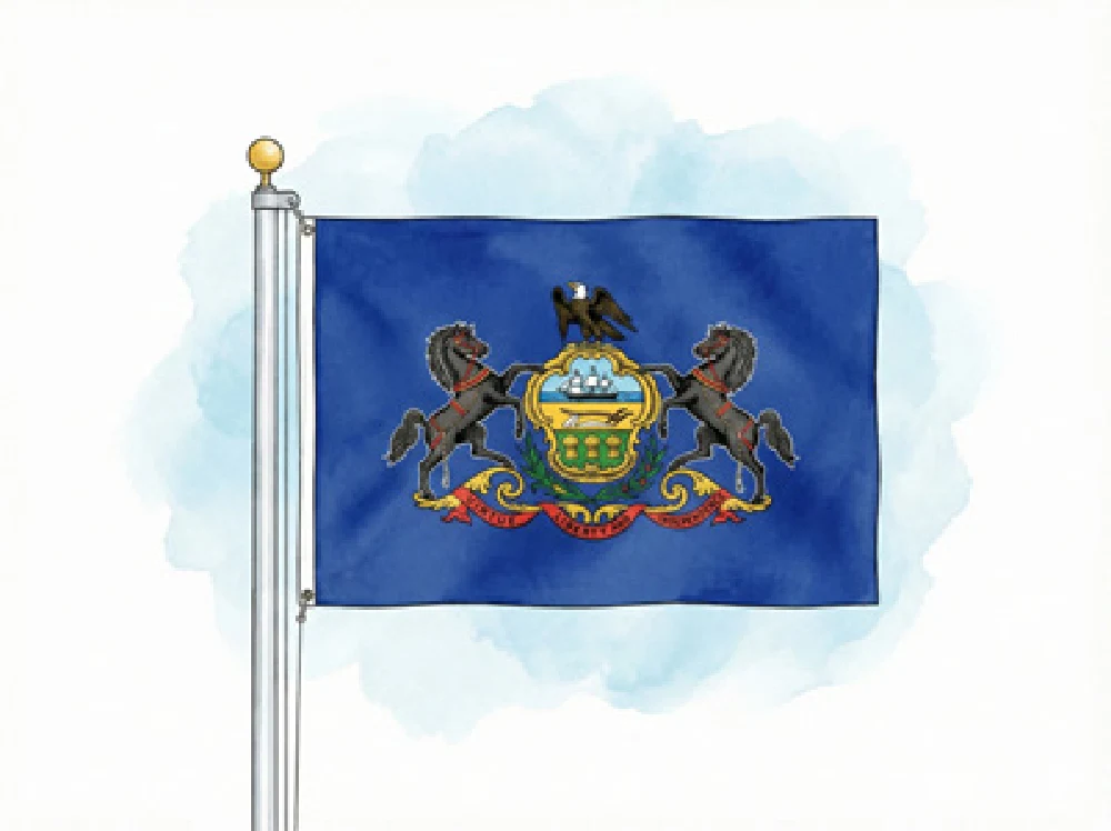 Pennsylvania state flag