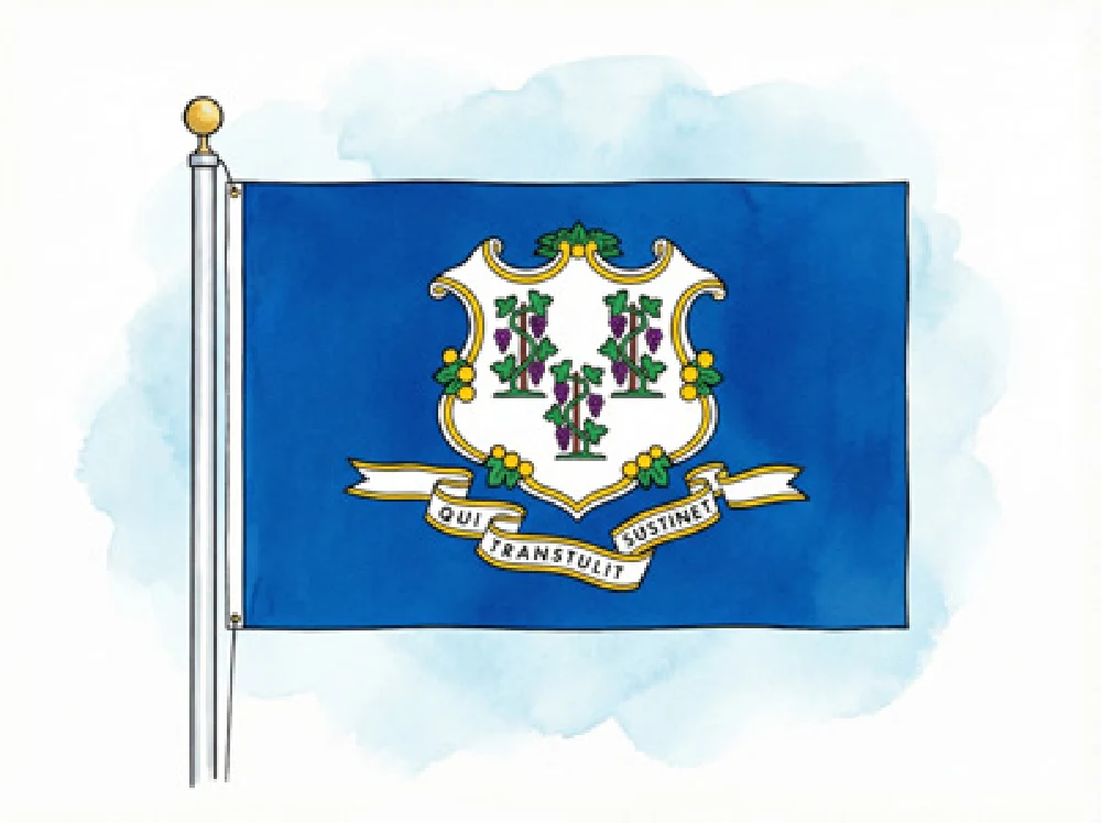 Connecticut state flag