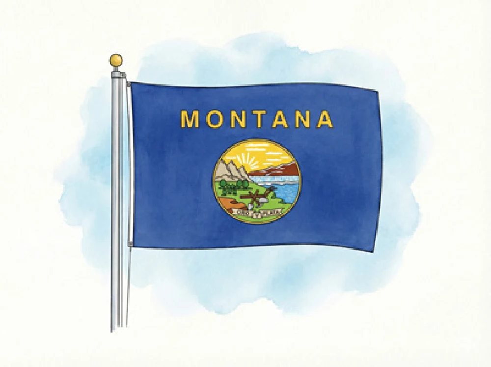 Montana state flag