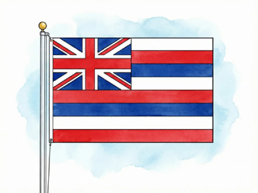 Hawaii state flag
