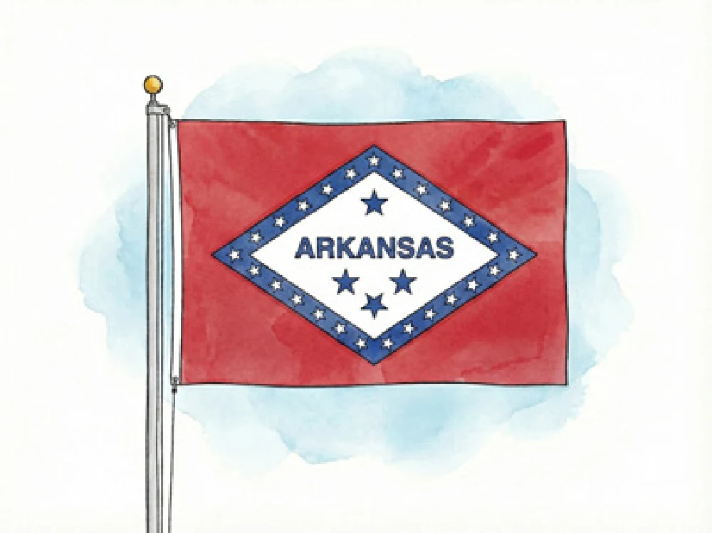Arkansas state flag