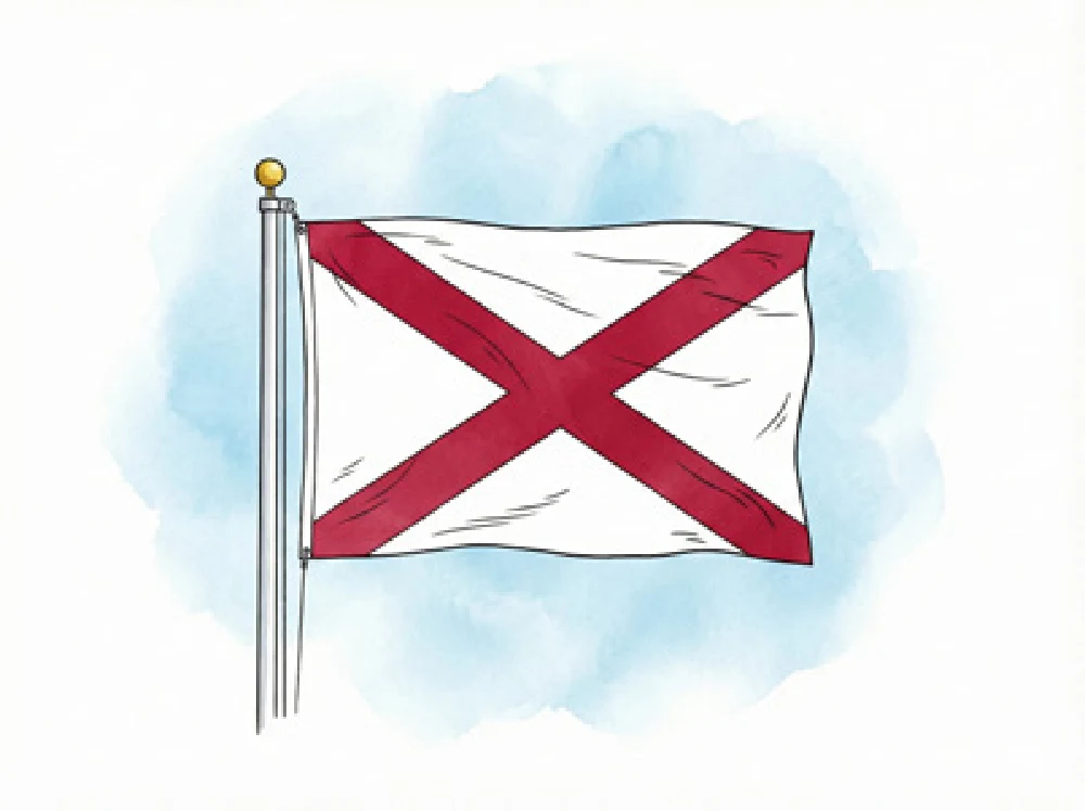 Alabama state flag