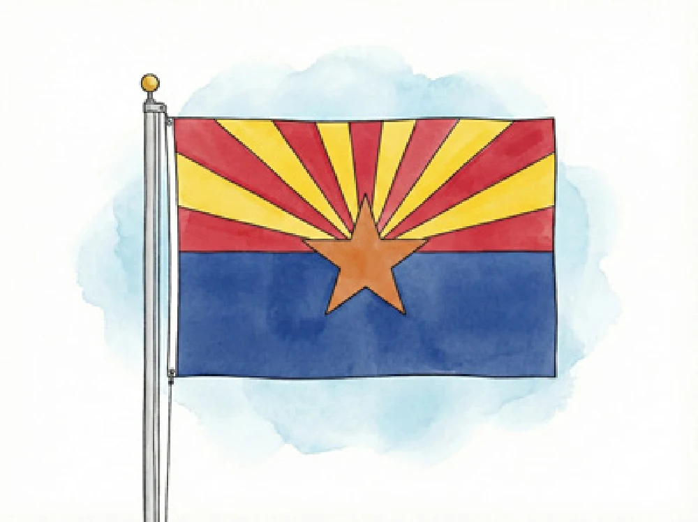 Arizona state flag