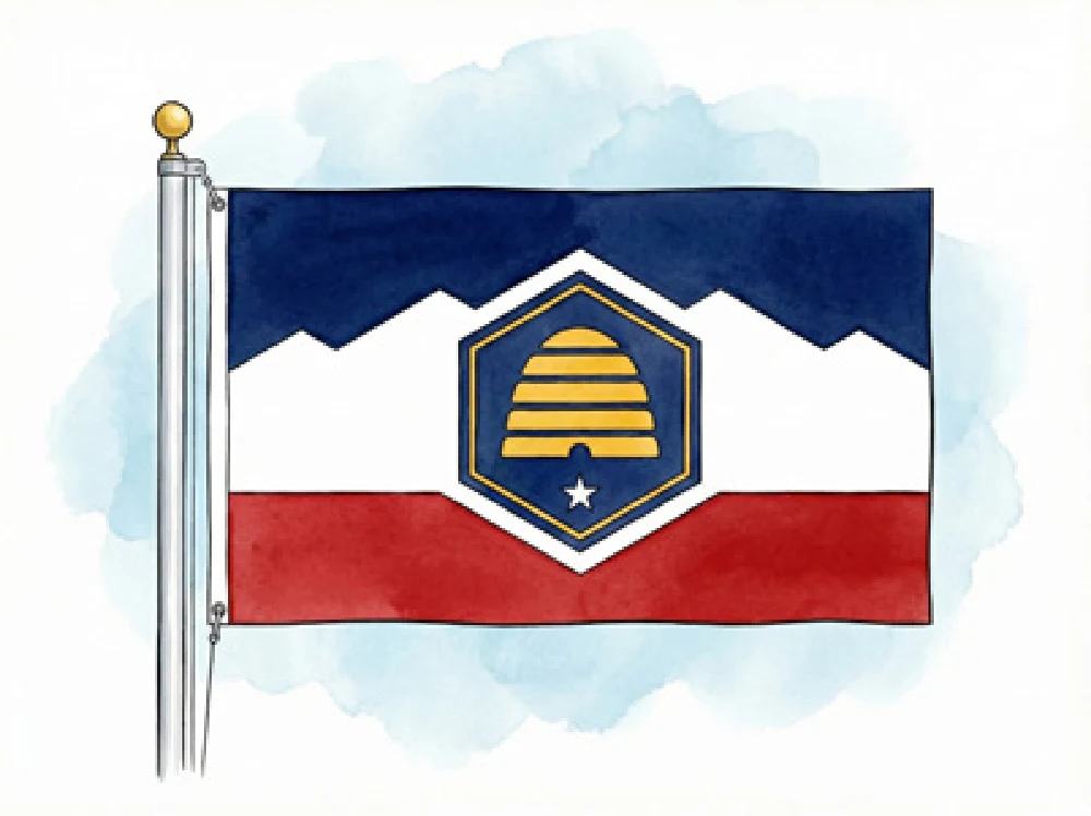Utah state flag