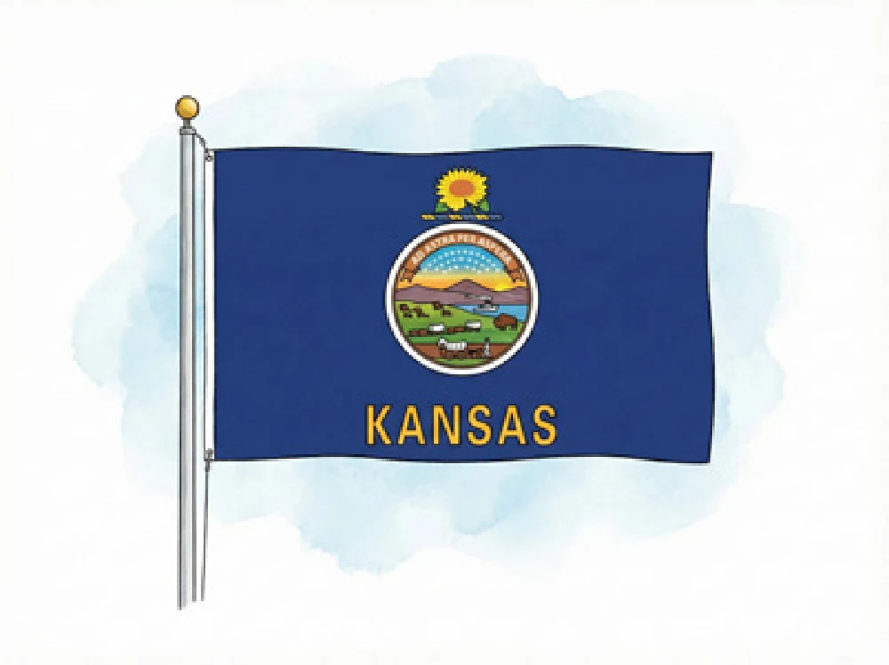 Kansas state flag